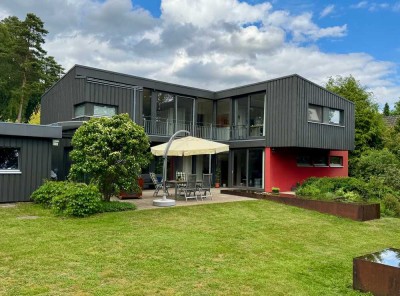 Architektenhaus Niedrigenergie Öko, Exclusive Lage in Jesteburg,PV+Speicher,Wärmep.,Fußb.heiz.,Klim