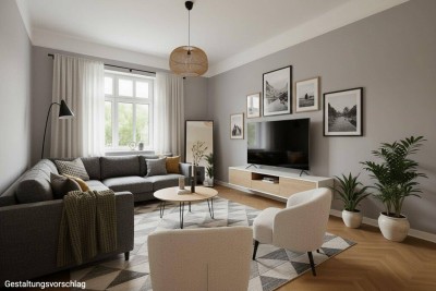 Sanierungsobjekt mit Potenzial | 2-Zimmer-Wohnung | ca. 38 m² WFL | Parkblick | WIEN 17 | Stilaltbau