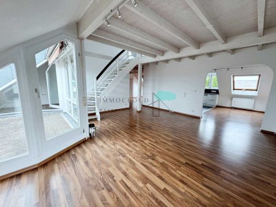 Charmante 4-Zimmer-Maisonettewohnung mit Weitblick, in Wernau