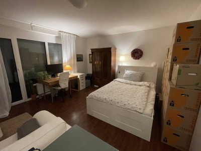 Suche Nachmieter:in für schöne, zentral gelegene Einzimmerwohnung in Marburg