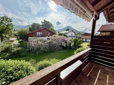 3 Zi. Wohnung mit Westbalkon - in toller Lage von Brannenburg