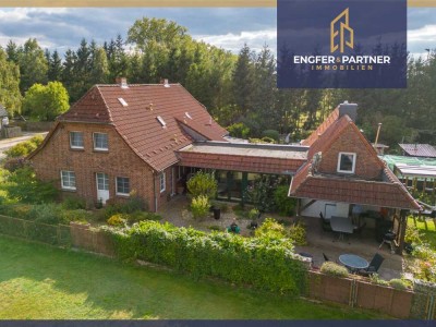 Charmante Doppelhaushälfte auf großzügigem Grundstück!