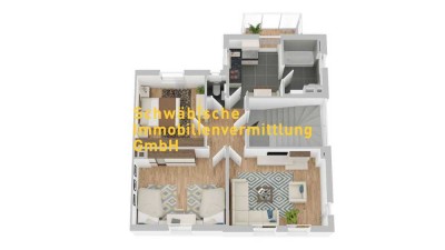 3-Zi.-Whg., 3. OG, Altbau, verglase Veranda, *Sanierungsgebiet*, kein Denkmalschutz