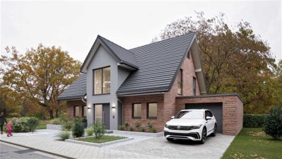 Ein Neubau mit Niveau: massiv - individuell- modern