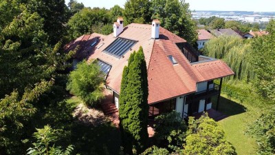 Herrschaftliche Traumvilla in bester Lage von Dingolfing mit atemberaubendem Blick über das Isartal