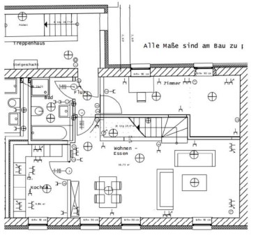 Moderne 3 Zi. Wohnung auf 2 Etagen incl. Heizkosten