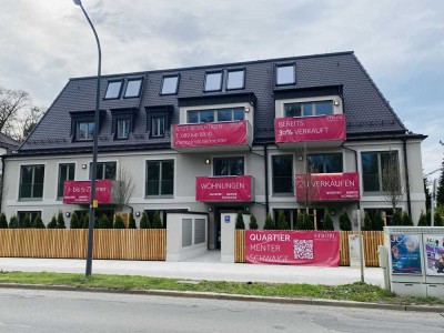 Exklusive 2-Zimmer-Wohnung (Erstbezug) mit Design-Einbauküche (next125) und Balkon in Harlaching