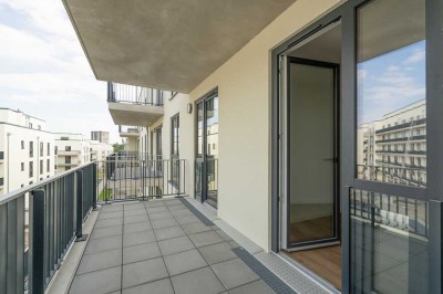 Großzügige 3-Zimmer-Wohnung mit Dachterrasse im Erstbezug