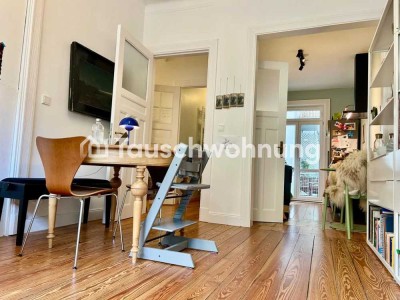 Tauschwohnung: Charmante Altbauwohnung in Ottensen, 4-Zimmer, 2. Stock