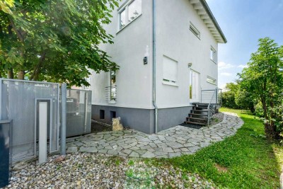 +++ freistehendes 1-Familien-Haus - ruhige & bequeme Lage - ebener West-Garten - Fernblick +++