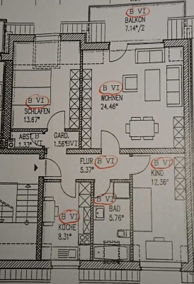 3 Zimmer Dachgeschoss 74 qm mit Garage + Keller Neustadt Kernstadt