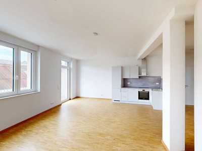 4-Zimmer-Neubauwohnung mit besonderem Schnitt!