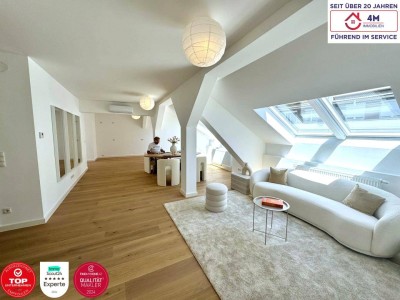 Exklusives Dachgeschoss im Stilaltbau – 132 m² Wohnluxus im 3. Bezirk