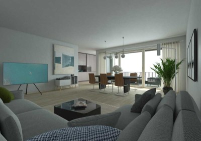 Neubau Penthouse 103 m² mit bis zu 2.60 Deckenhöhe in den Factory Suites | 4.3.1