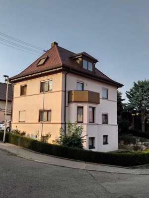 Flein: Einfamilienhaus mit Dachstudio u. Weitblick, 2 Bäder, Pergola, Garten, Garage + Werkstatt