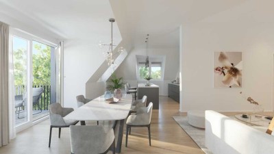 Einziehen oder investieren - Neubau Dachgeschossjuwel am Ostpark