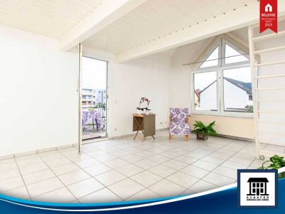 Stilvolle 1,5-Zimmer-Wohnung mit einer Empore sowie einer Dachterrasse in Rheinbach-Stadt