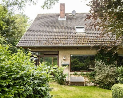 Einfamilienhaus in idyllischer Feldrandlage - naturnah wohnen in Holzbunge