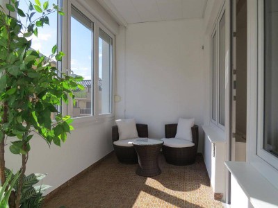 PREISREDUZIERT! 2103 Langenzersdorf/Kellergasse: Charmante, helle 3-Zimmer-Wohnung mit Loggia und Grünblick