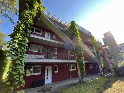 Zentrale Ruheoase: 1,5-Zimmer-EG-Wohnung mit Terrasse und Garten in Karlsruhe
