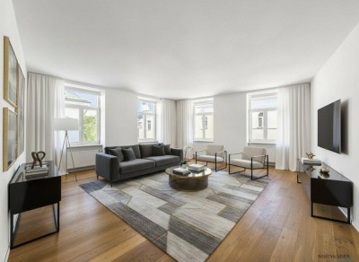 Frischsanierte und helle 2-Zimmer-Wohnung in Toplage der Rüdigergasse