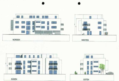 Exklusive drei Zimmer Wohnung mit gehobener Innenausstattung und Balkon