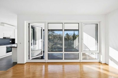 Hochwertige 2-Zimmer-Neubauwohnung mit Loggia und Tiefgarage