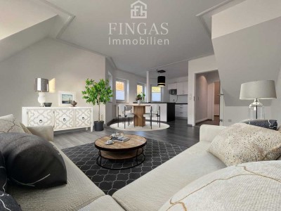 ***Unser eigenes kleines Zuhause -Sonnige Maisonettewohnung mit zwei Balkonen in Weyhe***