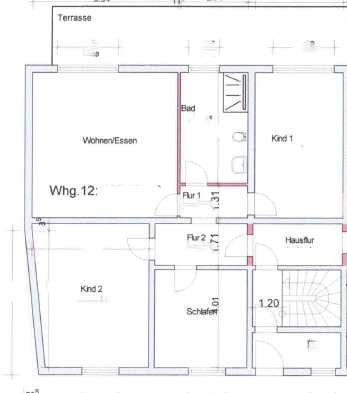 Zweitbezug nach Sanierung mit Terrasse: Ansprechende 4-Raum-Erdgeschosswohnung in Hillerse