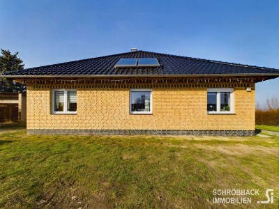 Einfamilienhaus mit langlebiger Klinkerfassade  ohne großen Aufwand bezugsfertig