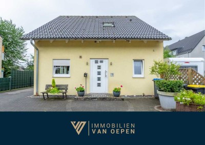 Doppelhaushälfte mit großem Garten, 5 Zimmern und Erdwärmepumpe