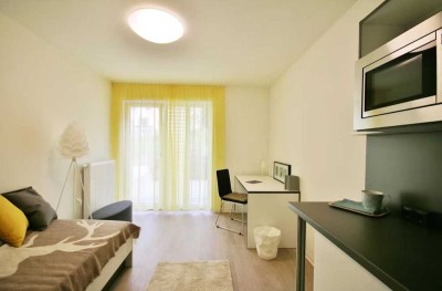 Moderne 1-Zimmer-Wohnung für Studierende – zentrale Lage, möbliert,