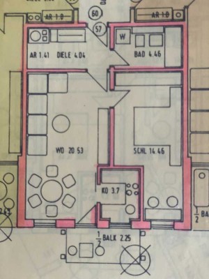 2-Zimmer-Wohnung mit Balkon und Einbauküche in Wolfratshausen