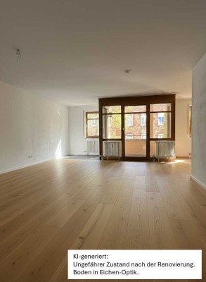 Perfekte Citylage: Helle 4-Zimmer-Wohnung mit Balkon & Stellplatzmöglichkeit
