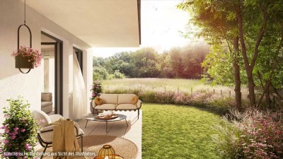 Traumhafte 4-Zimmer-Gartenwohnung im schönen Gauting/Würmtal