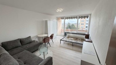 Großzügige 1-Zimmer-Wohnung mit Balkon in Unterföhring