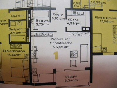 1-Zimmer-Wohnung in Schwäbisch Hall Kreuzäckersiedlung , möbliert