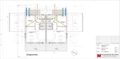 Moderne DHH mit Carport