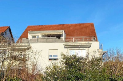 Maisonette-/Galerie-Wohnung mit großer Dachterrasse