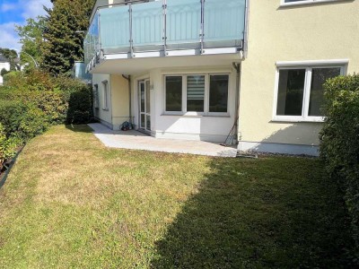 Bad Soden-City: edle, sonnige 2-Zi-Whg mit Garten, ideal für den glücklichen Single!
