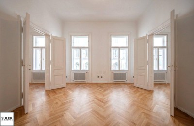 Altbauflair trifft Citynähe: schöne 4 Zimmer Wohnung in beliebter Lage - ERSTBEZUG nach Sanierung - bezugsfertig