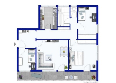Freundliche 4-Zimmer-Wohnung mit Balkon in Göppingen