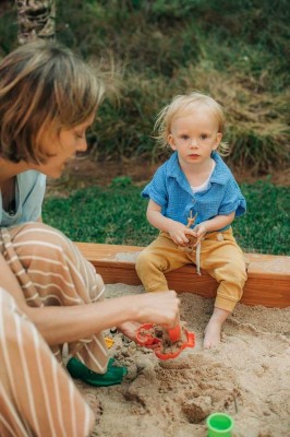 Endlich ein eigener Garten für die Kinder...