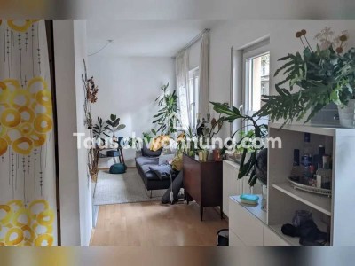 Tauschwohnung: 2Z mit großer Wohnküche + Balkon gegen kleinere Whg