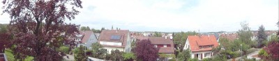 attraktive 2 Zimmer-Gartengeschosswohnung  in Hanglage in Gerlingen
