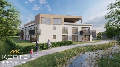 Erstbezug: 
2-Zimmer-Gartenwohnung im Neubau in Lindenberg – 68 m² Wohnkomfort inkl. Tiefgarage
