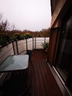 Über den Dächern von Mülheim! Sehr gepflegte 3-Raum-Maisonette Wohnung mit Balkon