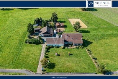 Ein Ort zum Ankommen- vielseitig nutzbarer Resthof mit parkähnlichen Grundstück