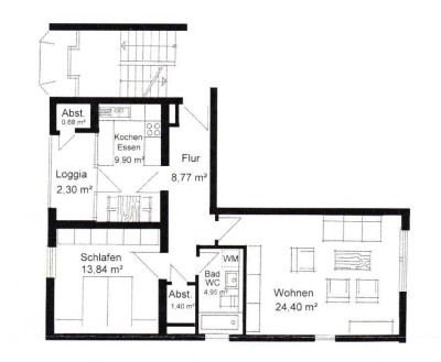 Exklusive, gepflegte 2,5-Zimmer-Wohnung mit Balkon und EBK in Ulm (Provisionsfrei)