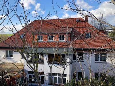 Balkon mit Blick ins Grüne